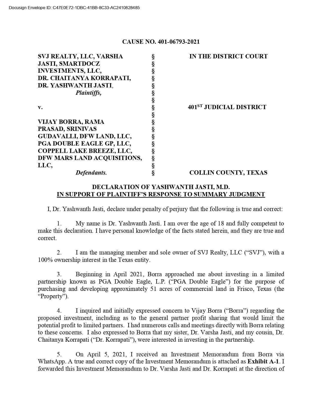 complete with docusign svj declaration final